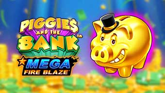 Jogar O Slot Piggies And The Bank Mega Fire Blaze no Gran Cassino é a mesma emoção e desafio de um Cassino Real.