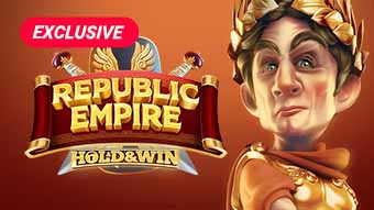 Jogar O Slot Republic Empire Hold And Win no Gran Cassino é a mesma emoção e desafio de um Cassino Real.